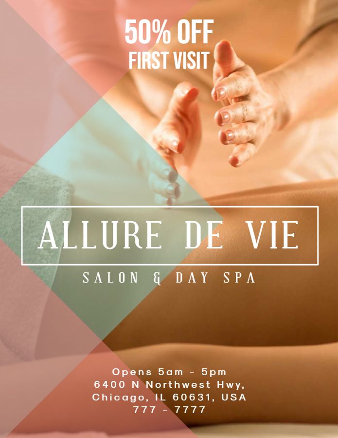 THIẾT KẾ POSTER SPA