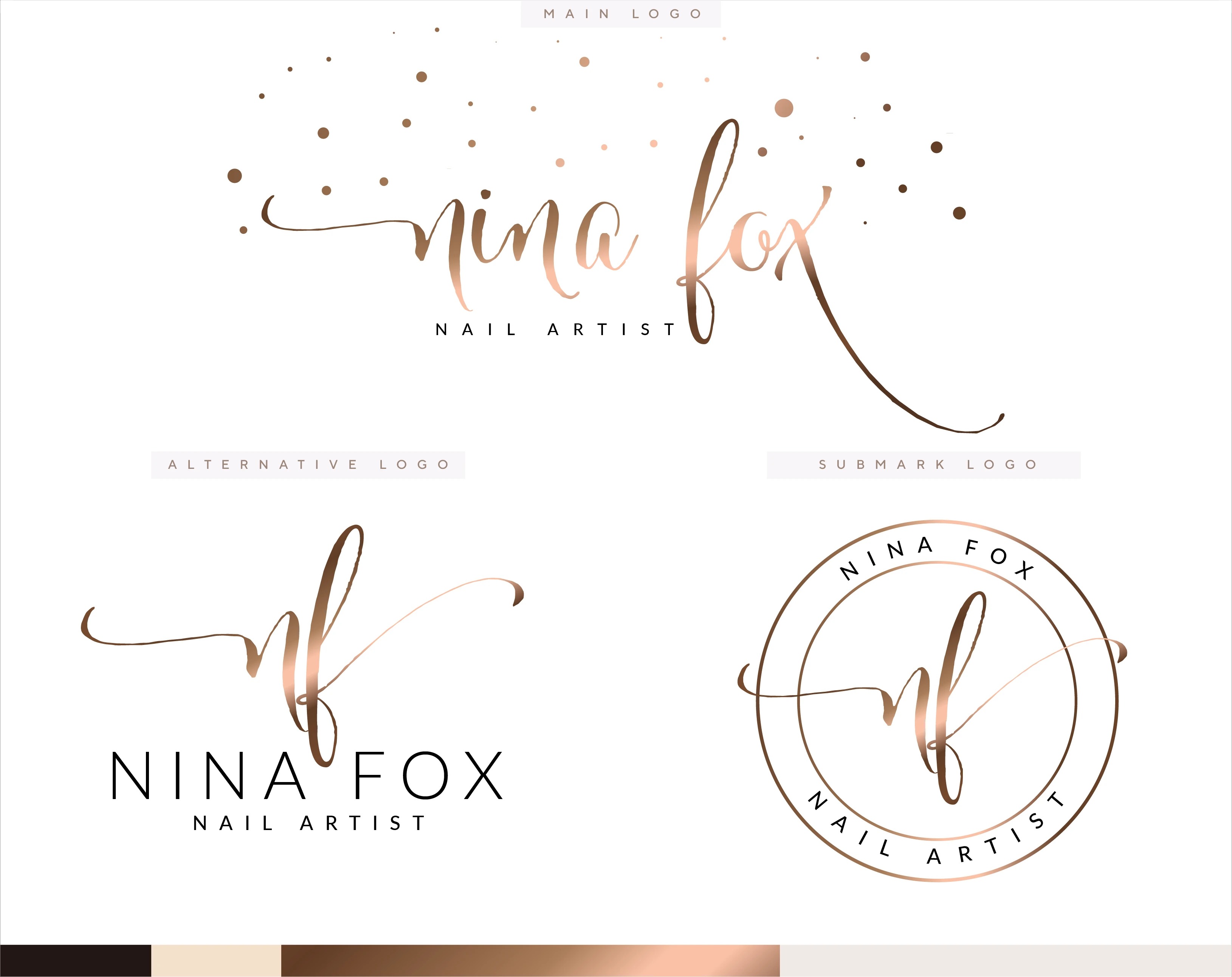 500 mẫu logo nail đẹp và 5 website thiết kế logo miễn phí